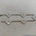 [Elowen jewels ] CLOVER 5 MOTIF FULL DIAMOND BRACELET COLLECTION