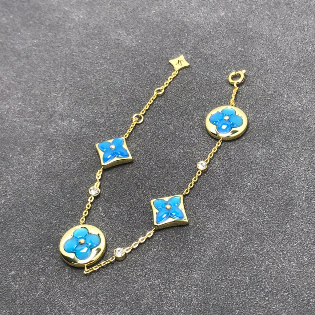 [Elowen jewels ]STAR AND SUN TURQUOISE 4 MOTIFS 3 DIAMONDS