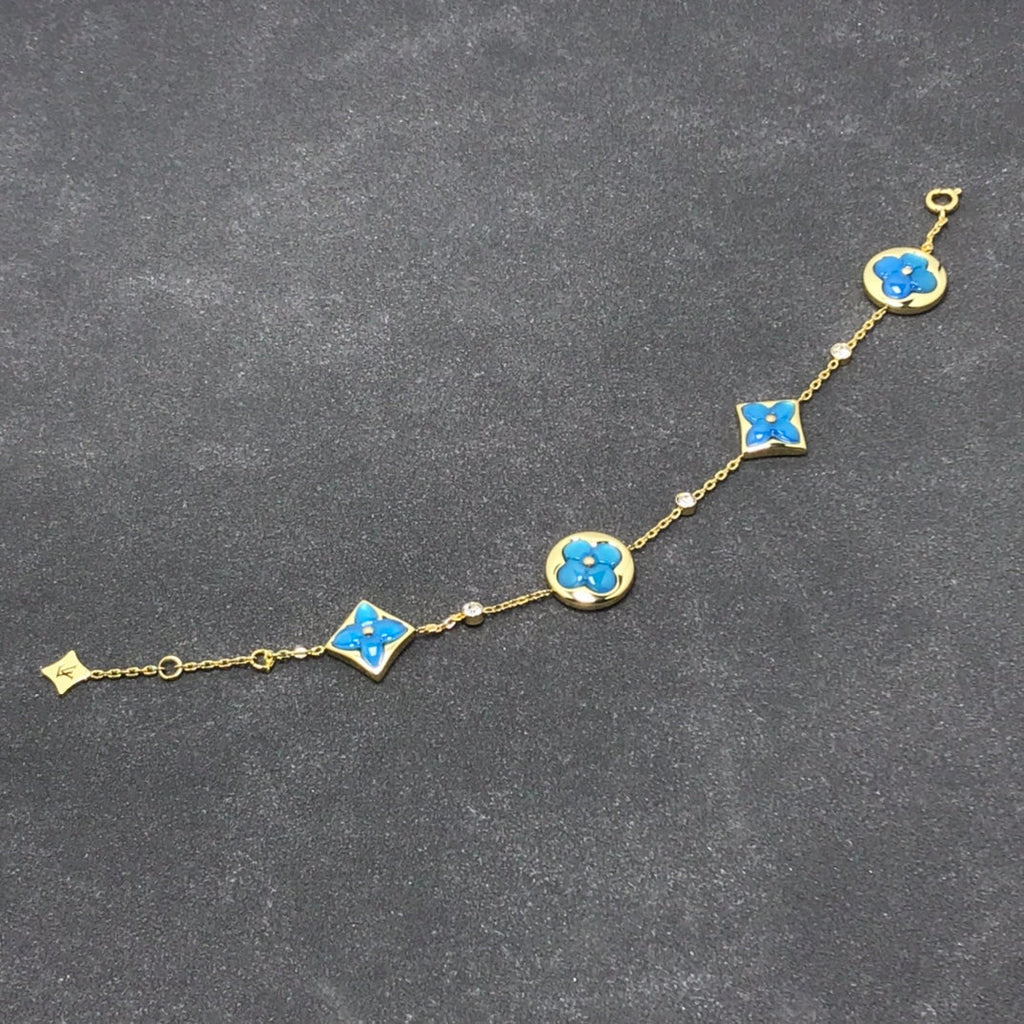 [Elowen jewels ]STAR AND SUN TURQUOISE 4 MOTIFS 3 DIAMONDS