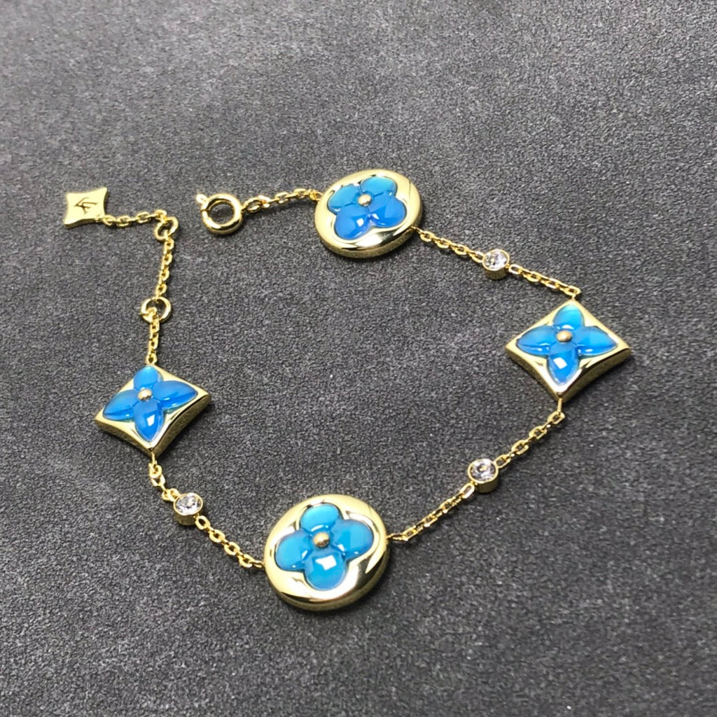 [Elowen jewels ]STAR AND SUN TURQUOISE 4 MOTIFS 3 DIAMONDS
