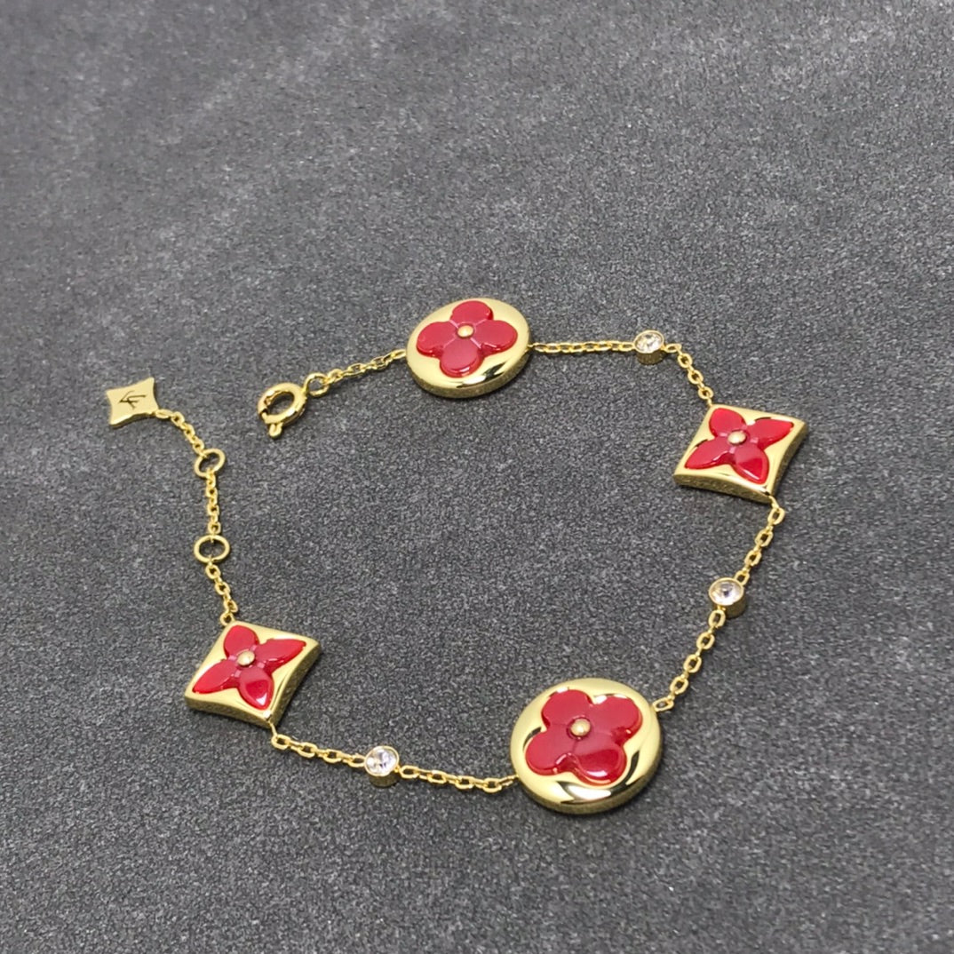 [Elowen jewels ]STAR AND SUN CARNELIAN 4 MOTIFS 3 DIAMONDS
