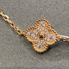 [Elowen jewels ] CLOVER 5 MOTIF FULL DIAMOND BRACELET COLLECTION