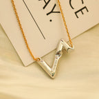 [Elowen jewels ]VOLT SILVER DIAMOND PEDANT NECKLACE