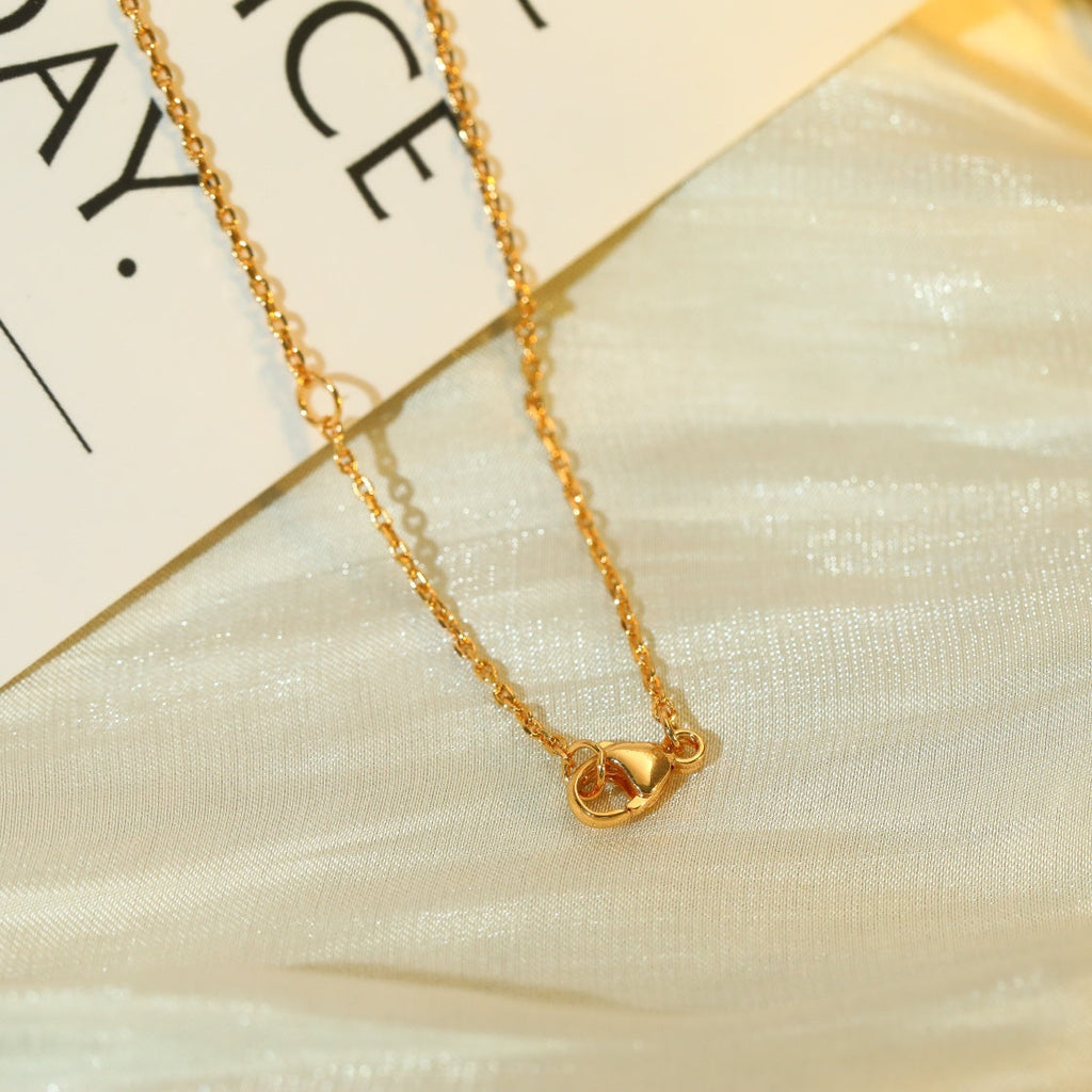 [Elowen jewels ]VOLT SILVER DIAMOND PEDANT NECKLACE