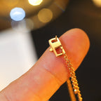 {
  "Elowen jewels ": "Elowen jewels スター＆サン ダイヤモンド ピンクゴールドネックレス"
}
