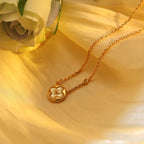 {
  "Elowen jewels": "エロウェン・ジュエルズ",
  "SUN PEDANT PINK GOLD 1 DIAMOND NECKLACE": "サン・ペンダント ピンクゴールド 1ダイヤモンド ネックレス"
}