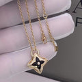 [Elowen jewels ]STAR PEDANT PINK GOLD DIAMOND NECKLACE