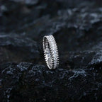 [Elowen jewels ]PERLEE DIAMANT-SILBERRING