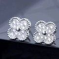 {
  "Elowen jewels": "Elowen jewels",
  "CLOVER 1 MOTIFS DIAMOND STUD EARRINGS SILVER": "クローバー 1モチーフ ダイヤモンド スタッドピアス シルバー"
}