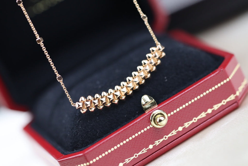 [Elowen jewels ]クラッシュピンクゴールドネックレス