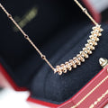 [Elowen jewels ]クラッシュピンクゴールドネックレス