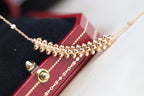 [Elowen jewels ]クラッシュピンクゴールドネックレス