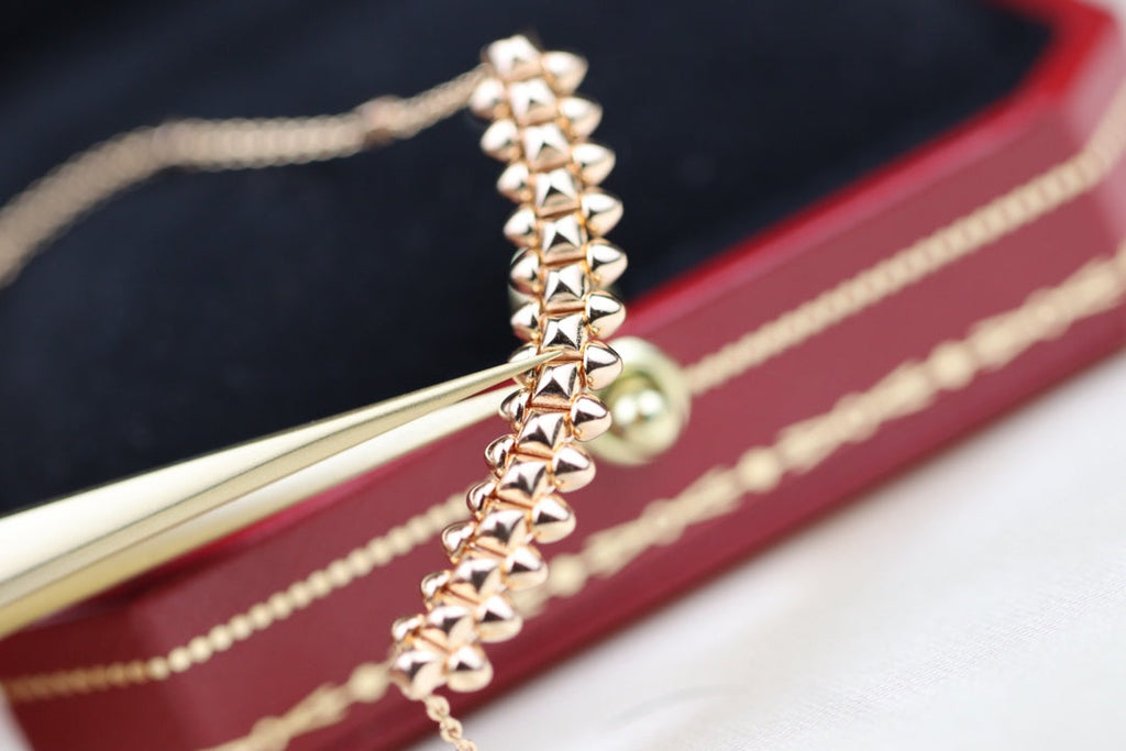 [Elowen jewels ]クラッシュピンクゴールドネックレス