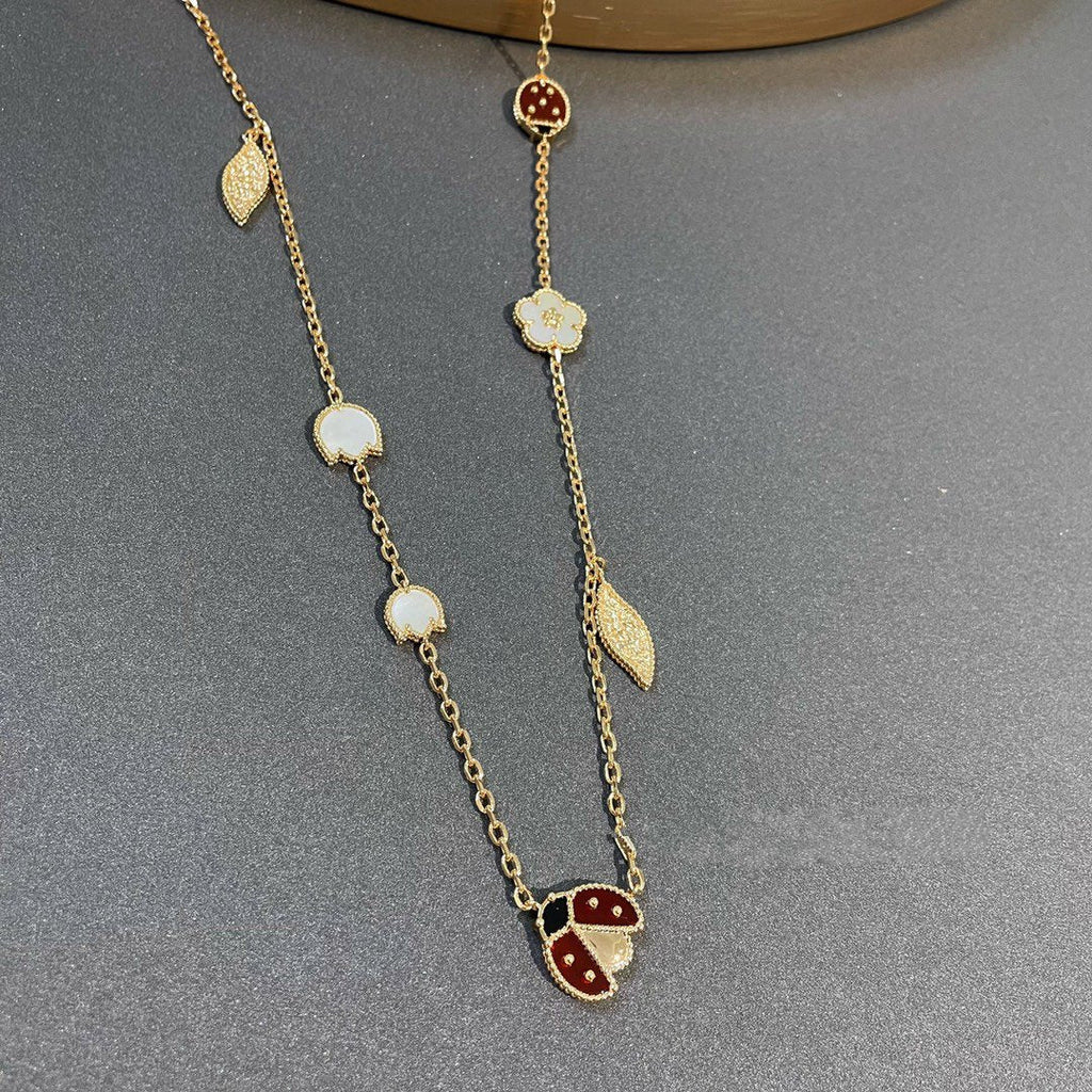 [Elowen jewels] LUCKY SPRING HALSKETTE MIT 15 MOTIVEN IN GOLD