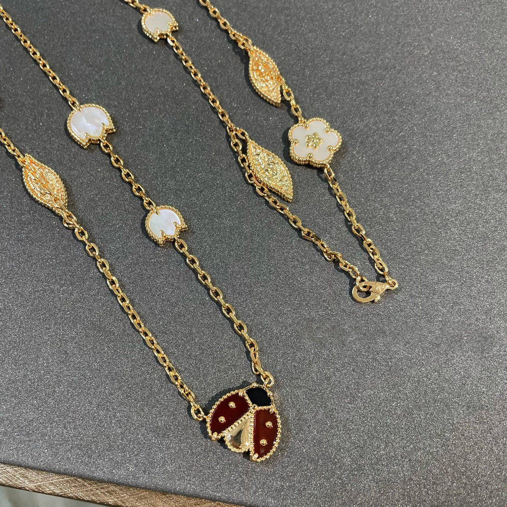 [Elowen jewels] LUCKY SPRING HALSKETTE MIT 15 MOTIVEN IN GOLD