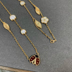 [Elowen jewels] LUCKY SPRING HALSKETTE MIT 15 MOTIVEN IN GOLD