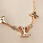 [Elowen jewels ]STAR AND SUN 7 MOTIFS GOLD BRACELET