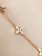 [Elowen jewels ]STAR AND SUN 7 MOTIFS GOLD BRACELET