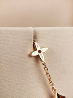 [Elowen jewels ]STAR AND SUN 7 MOTIFS GOLD BRACELET
