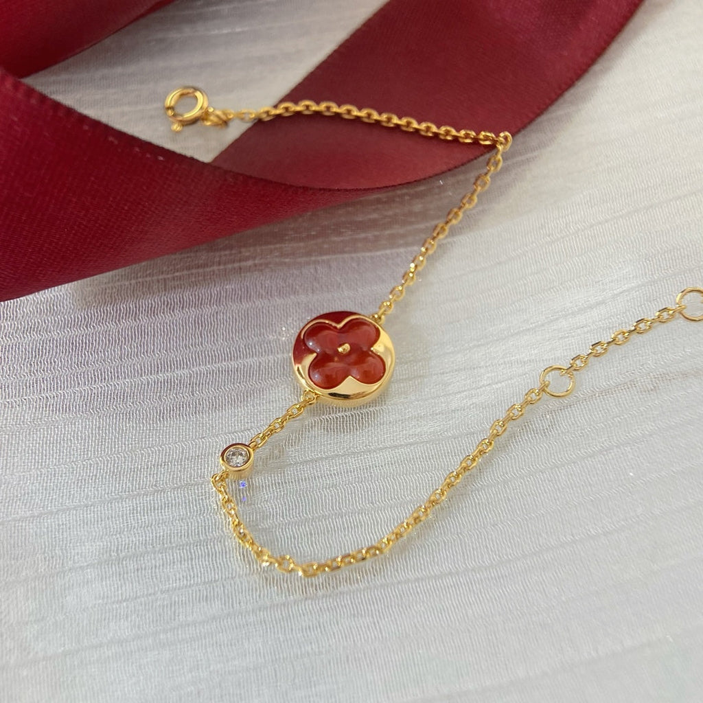 [Elowen jewels ]SUN PEDANT CARNELIAN BRACELET