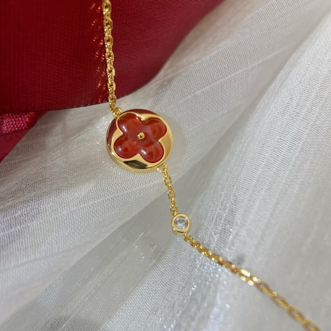 [Elowen jewels ]SUN PEDANT CARNELIAN BRACELET