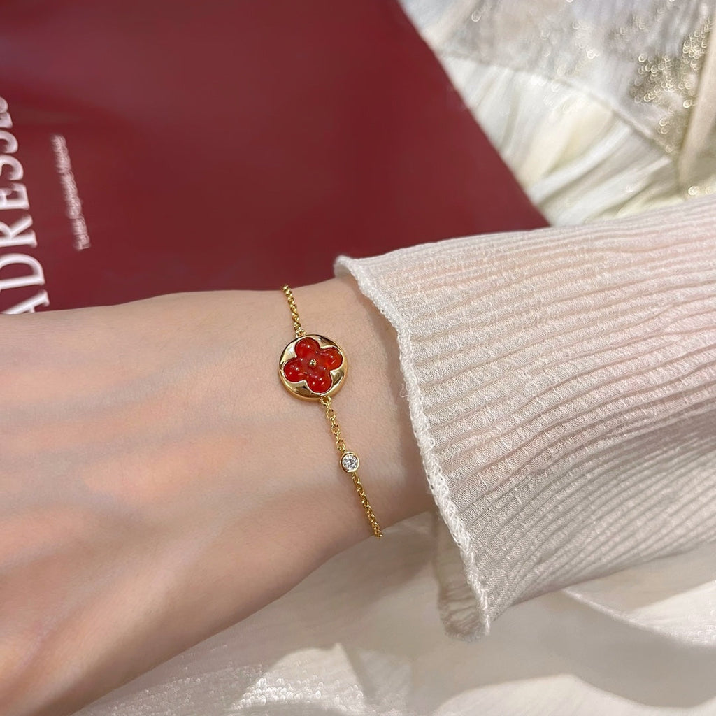 [Elowen jewels ]SUN PEDANT CARNELIAN BRACELET