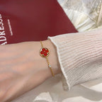 [Elowen jewels ]SUN PEDANT CARNELIAN BRACELET