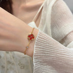 [Elowen jewels ]SUN PEDANT CARNELIAN BRACELET