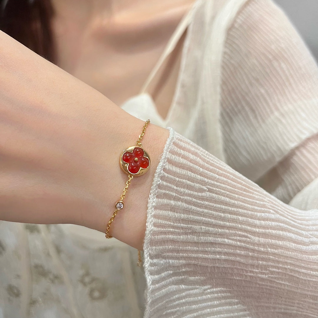 [Elowen jewels ]SUN PEDANT CARNELIAN BRACELET