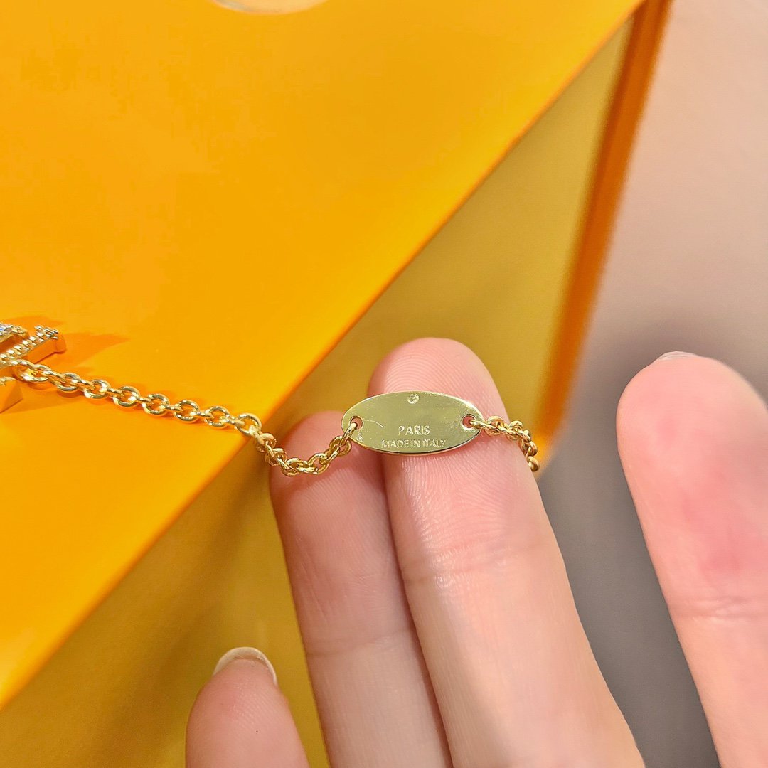 [Elowen jewels ]LOGO STAR MOTIF GOLD BRACELET