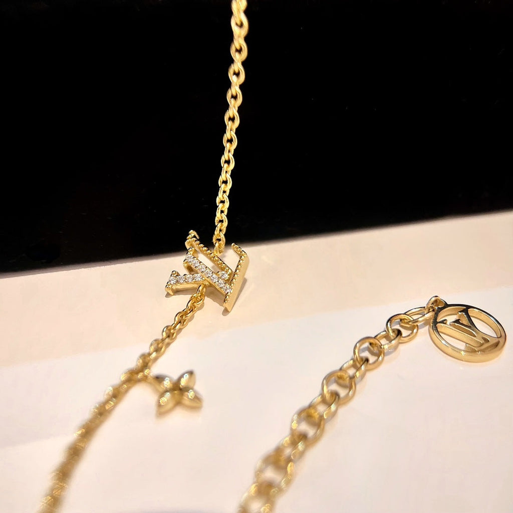 [Elowen jewels ]LOGO STAR MOTIF GOLD BRACELET