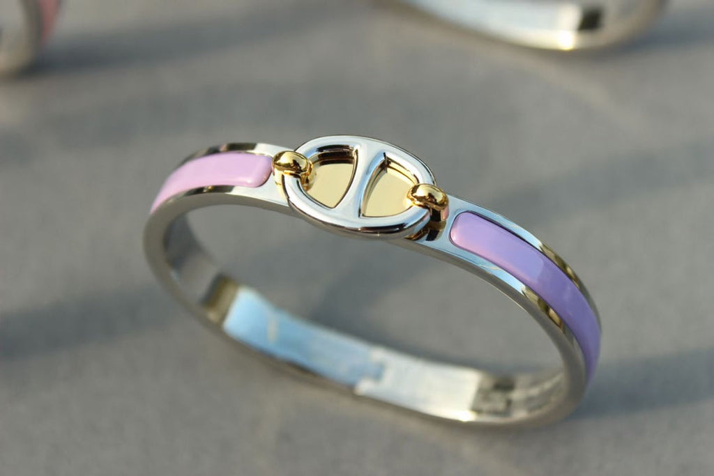 [Elowen jewels ]CLIC CHAINE SILVER BRACELET