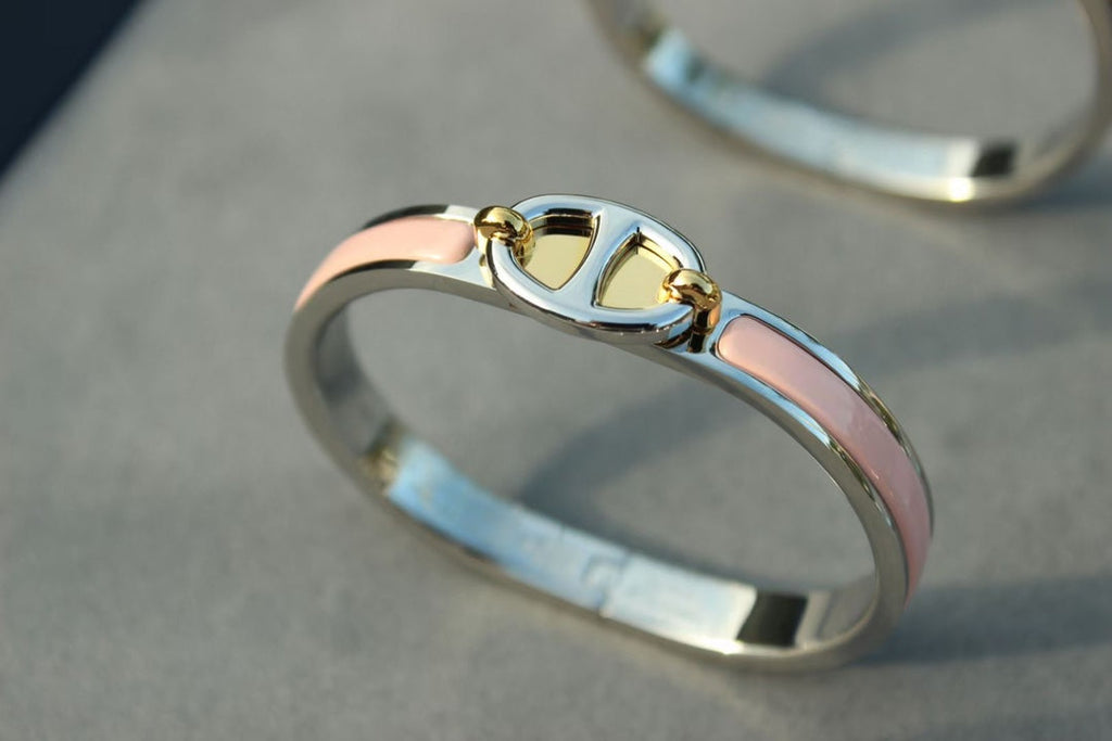 [Elowen jewels ]CLIC CHAINE SILVER BRACELET