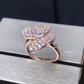 [Elowen jewels ]BUTTERFLY PINK GOLD DIAMOND RING