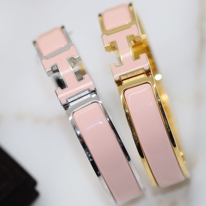 [Elowen jewels ]H BRACELET 12MM PINK