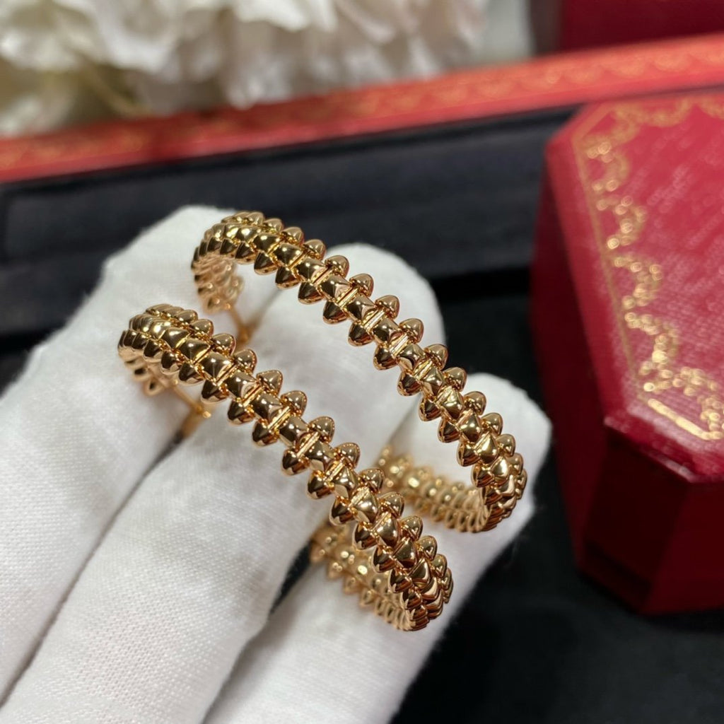 [Elowen jewels ]CLASH LARGE HOOP EARRINGS
