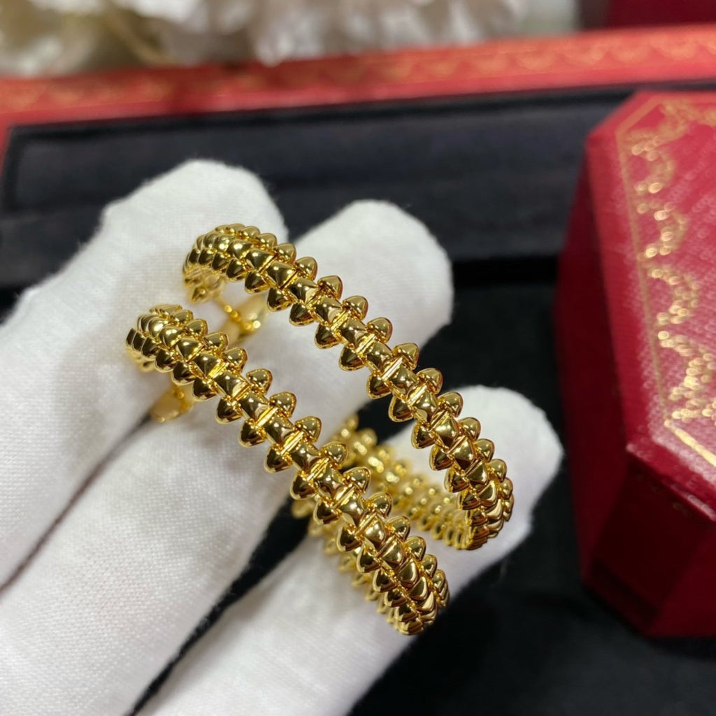 [Elowen jewels ]CLASH LARGE HOOP EARRINGS