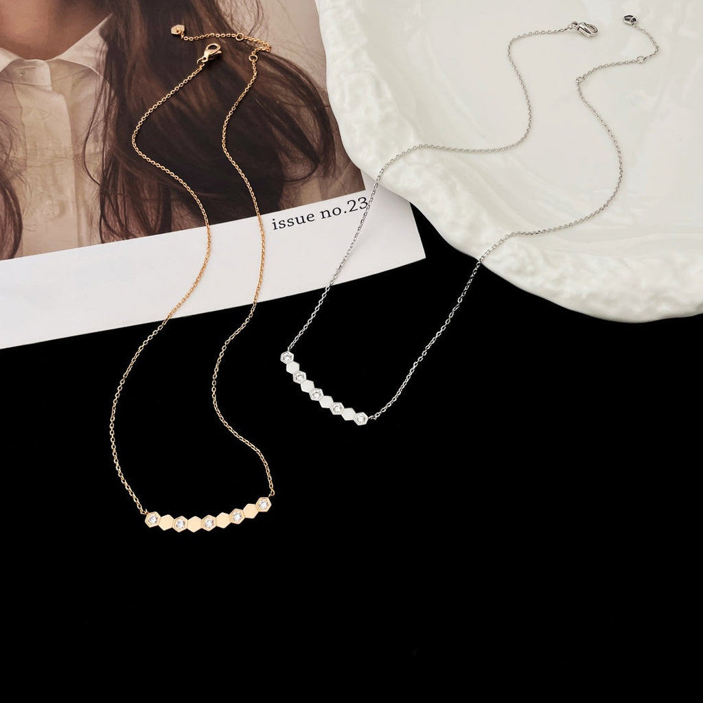 [Elowen jewels ]BEE MY LOVE DIAMOND NECKLACE