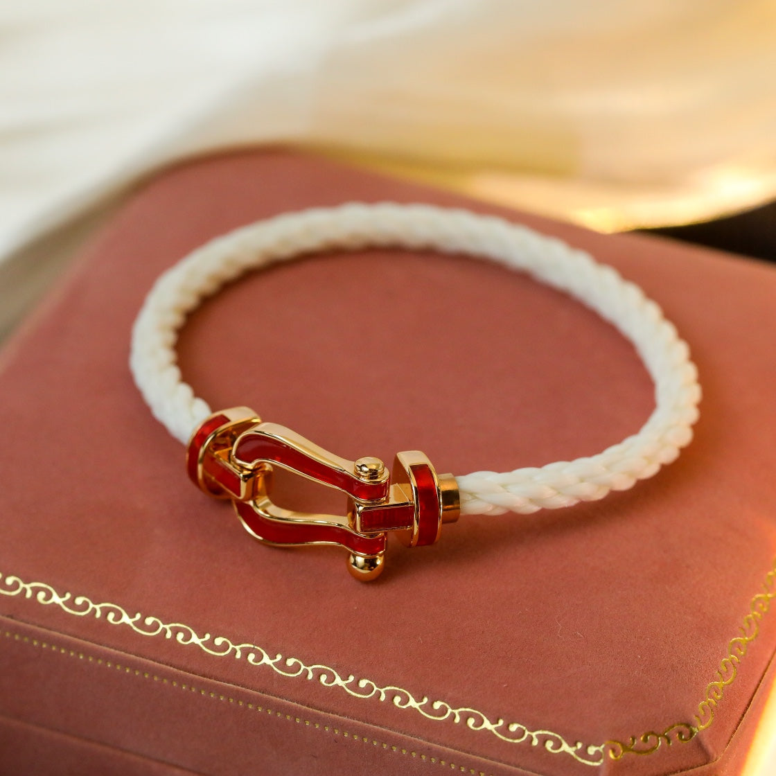 [Elowen jewels ]FORCE 10 WHITE TEXTILE DIAMOND PAVED