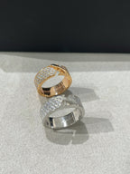 [Elowen jewels ]LIENS EVIDENCE  DIAMOND PAVED RING