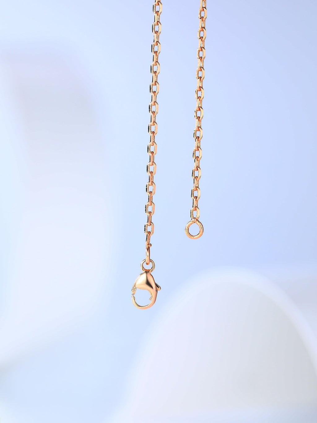 [Elowen jewels ]H CAGE PINK GOLD NECKLACE