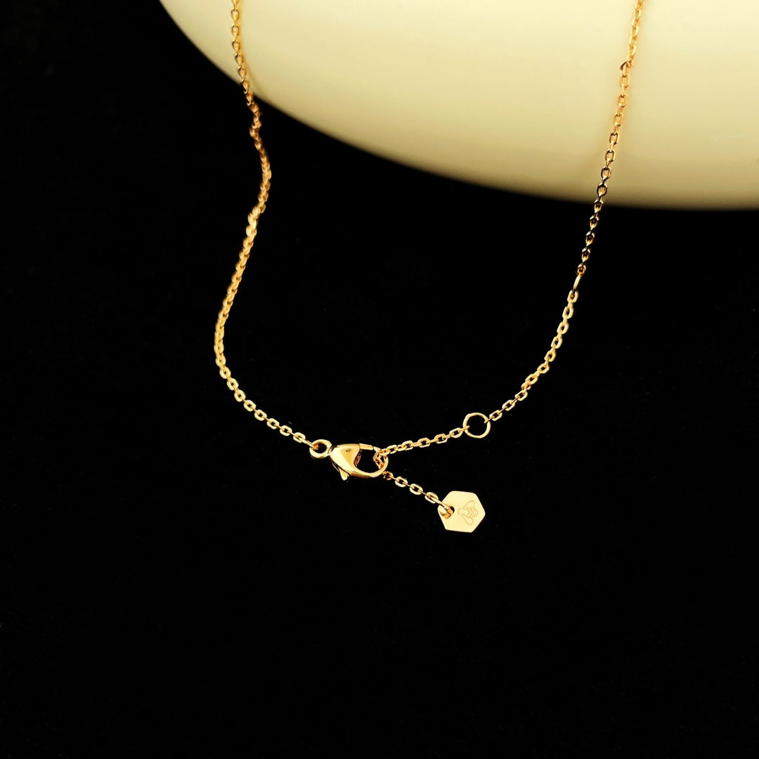 [Elowen jewels ]BEE MINI PEDANT DIAMOND NECKLACE