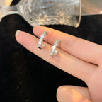 [Elowen jewels ]BEE LOVE DIAMOND HOOP EARRINGS