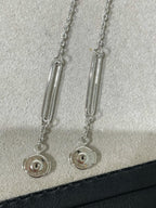 [Elowen jewels ]CHAINE CHAOS DIAMOND DROP EARRINGS