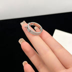 [Elowen jewels ]KELLY SILVER DIAMOND RING