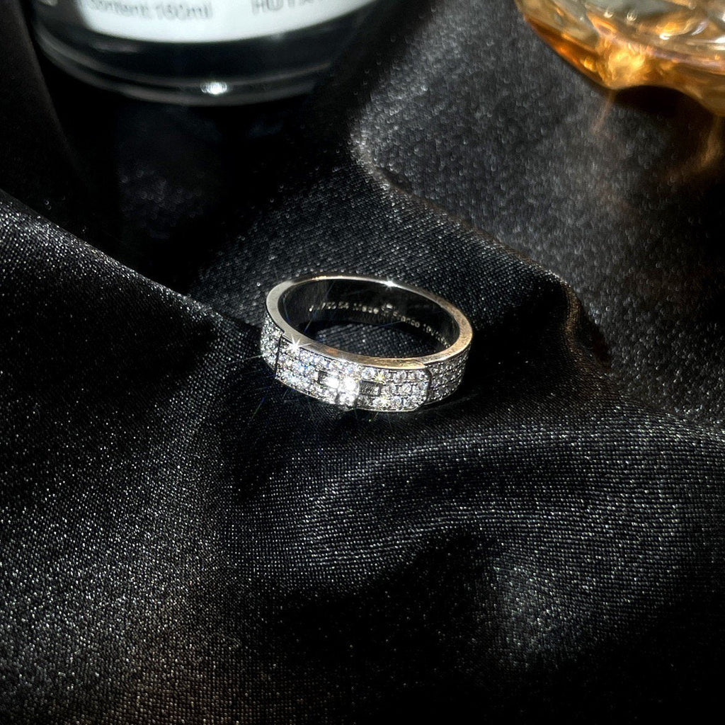 [Elowen jewels ]KELLY SILVER DIAMOND RING