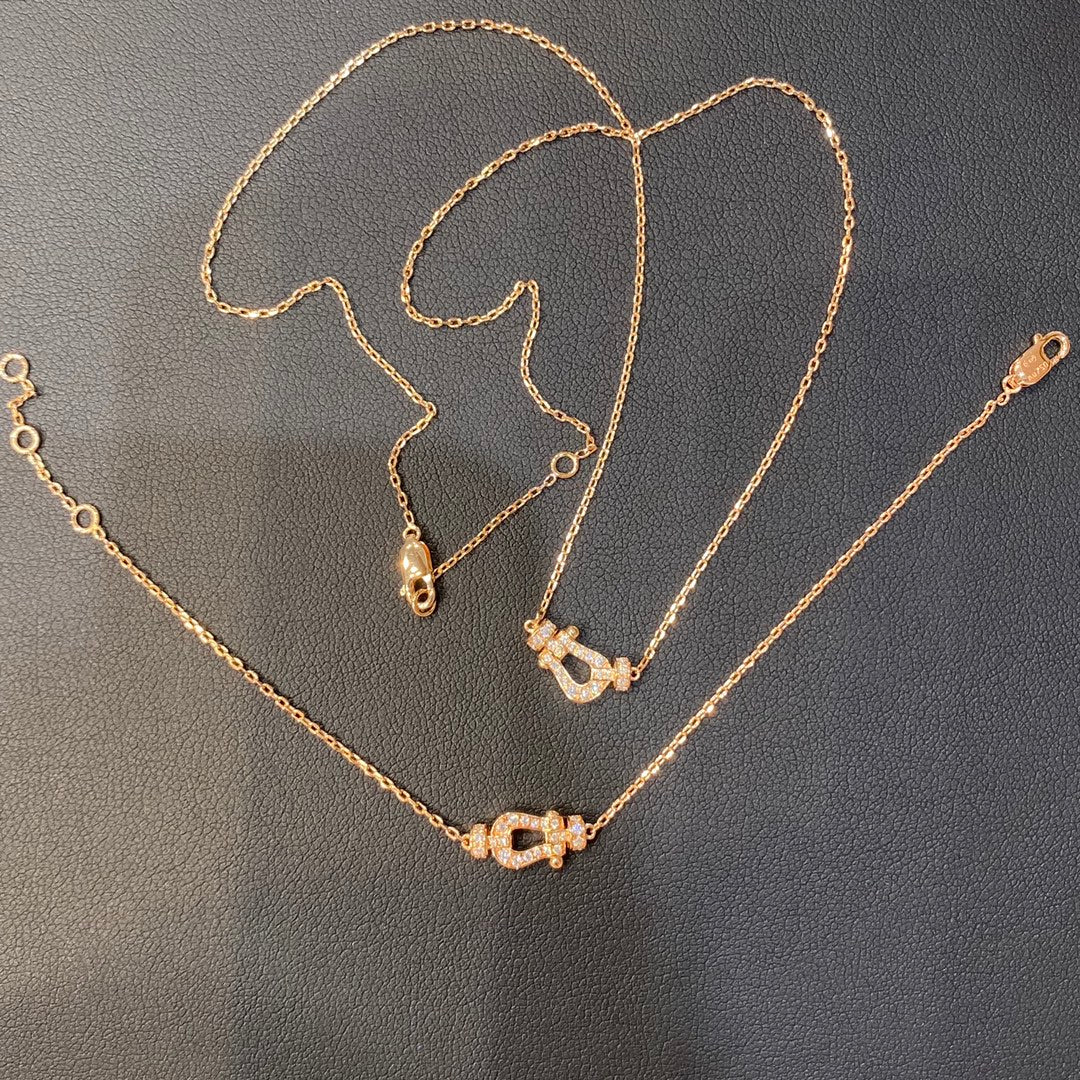 [Elowen jewels] FORCE 10 DIAMANT-HALSKETTE AUS ROSÉGOLD, MINI-MODELL