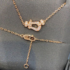 [Elowen jewels] FORCE 10 DIAMANT-HALSKETTE AUS ROSÉGOLD, MINI-MODELL