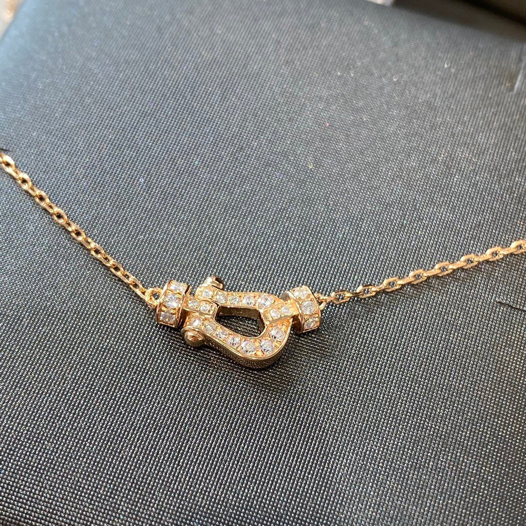 [Elowen jewels] FORCE 10 DIAMANT-HALSKETTE AUS ROSÉGOLD, MINI-MODELL