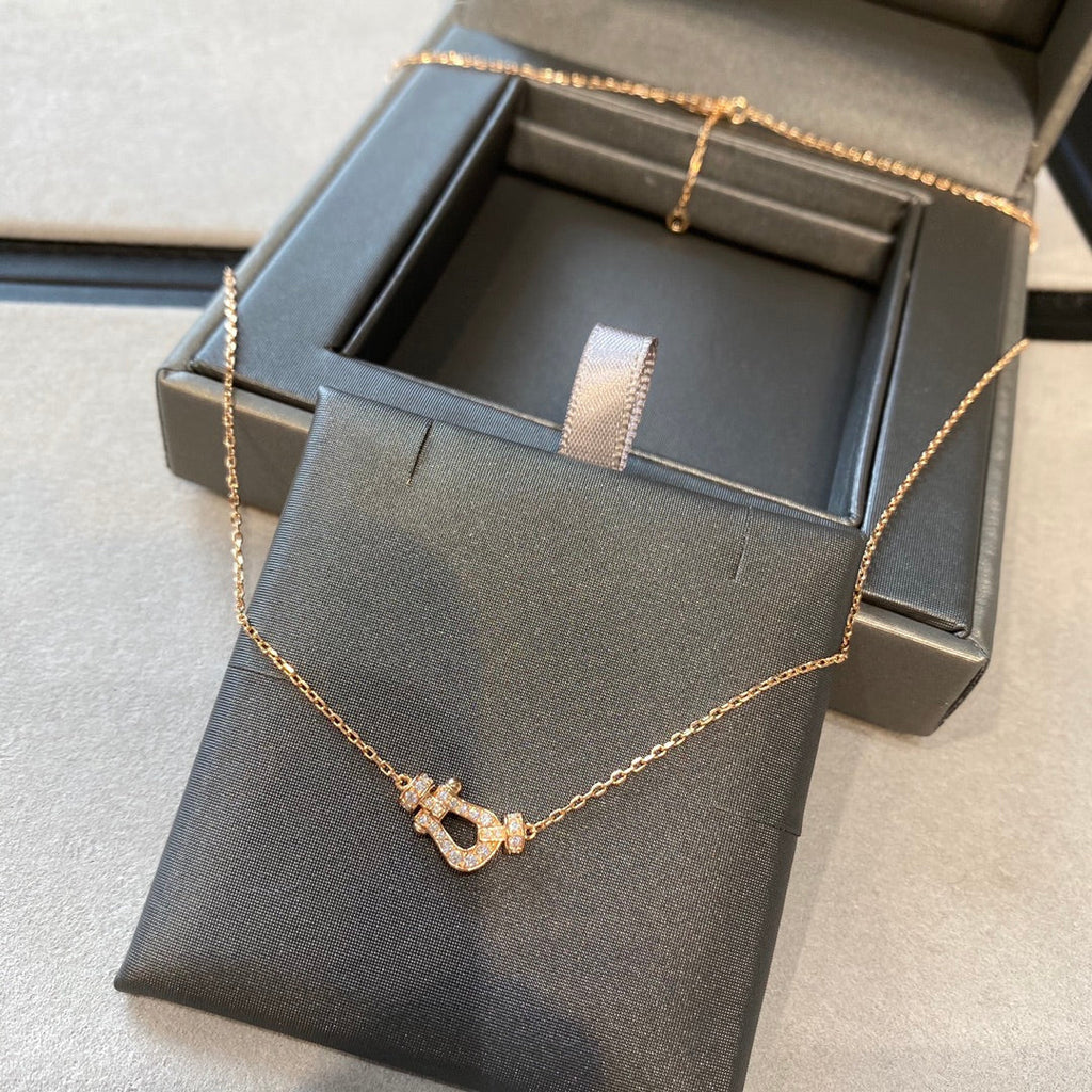 [Elowen jewels] FORCE 10 DIAMANT-HALSKETTE AUS ROSÉGOLD, MINI-MODELL